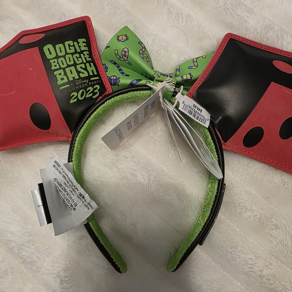Disney Ears By Loungefly Inspired by Oogie Boogie Nights NWT - Picture 4 of 5